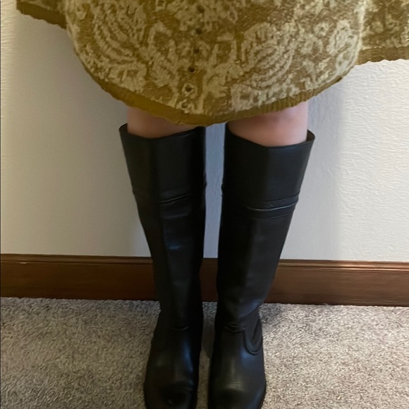 Black Over the Knee Boots - Picture 6 of 11